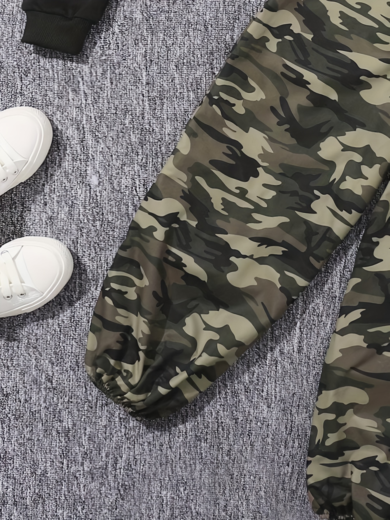 Girls Tank Top Pants Set Spring Fall 3-Piece Embroidered Stretch - 图片 5