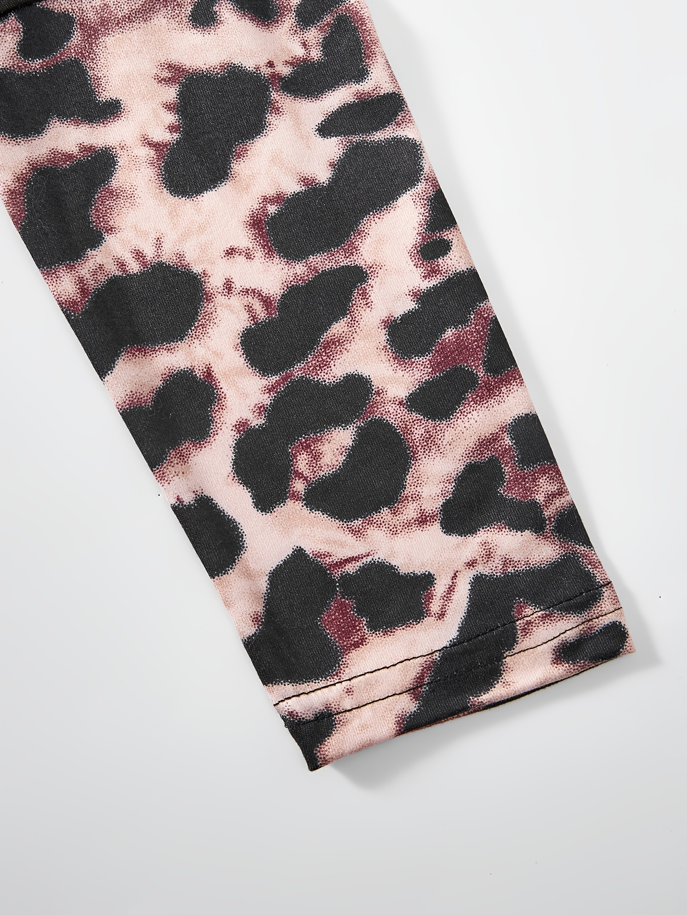 Girls Tank Top Pants Set Summer 2-Piece Leopard Print Stretch Ages 1-8 - 图片 6