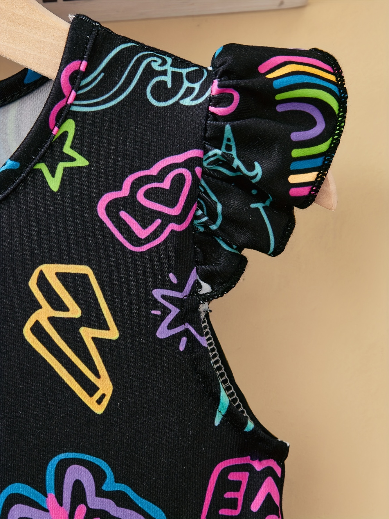 Girls Dress Summer Graphic Stretch Comfort Ages 1-8 - 图片 5