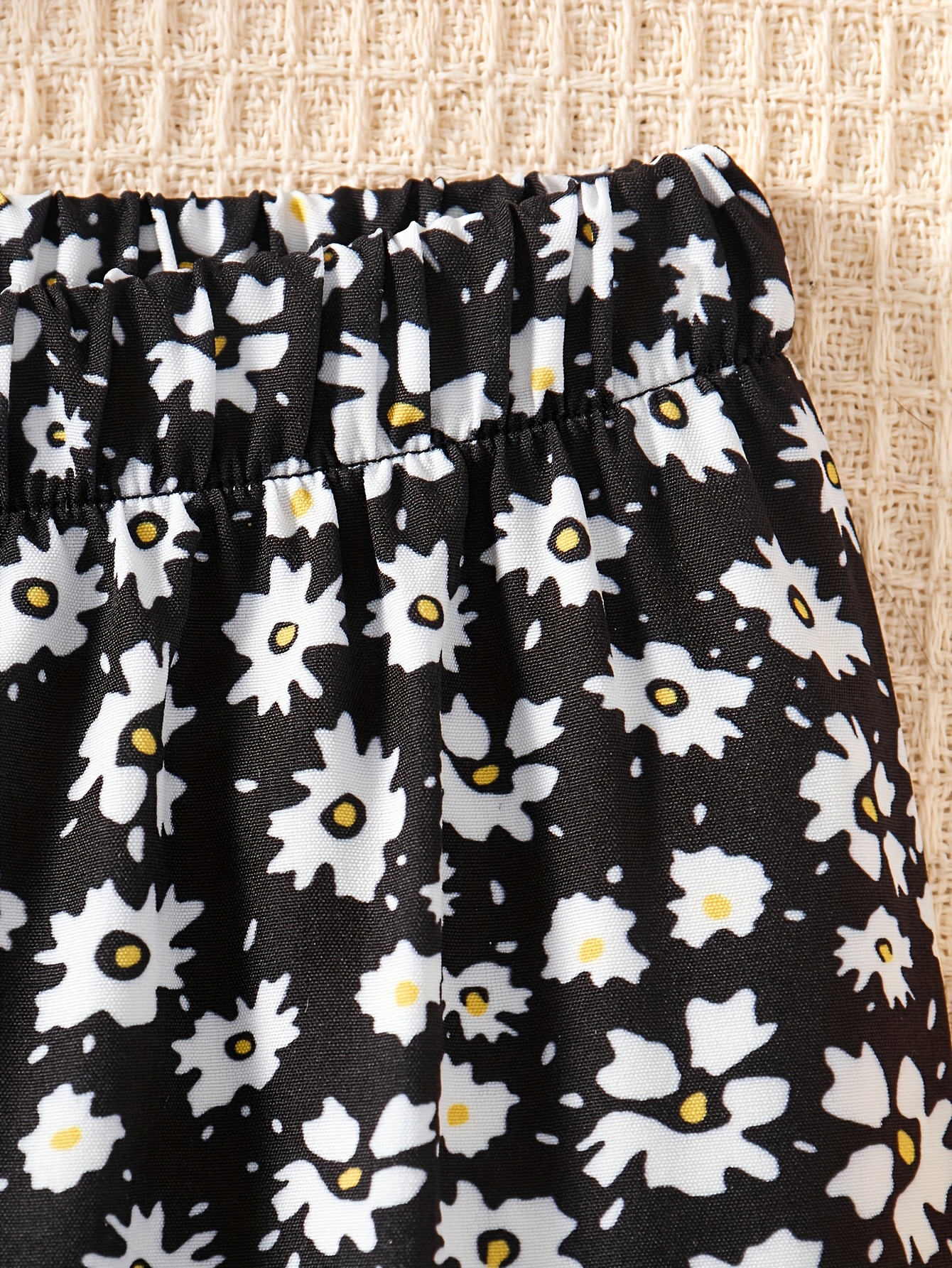 Girls Outfit Set Summer 2-Piece Floral Stretch Teen Girls - 图片 4