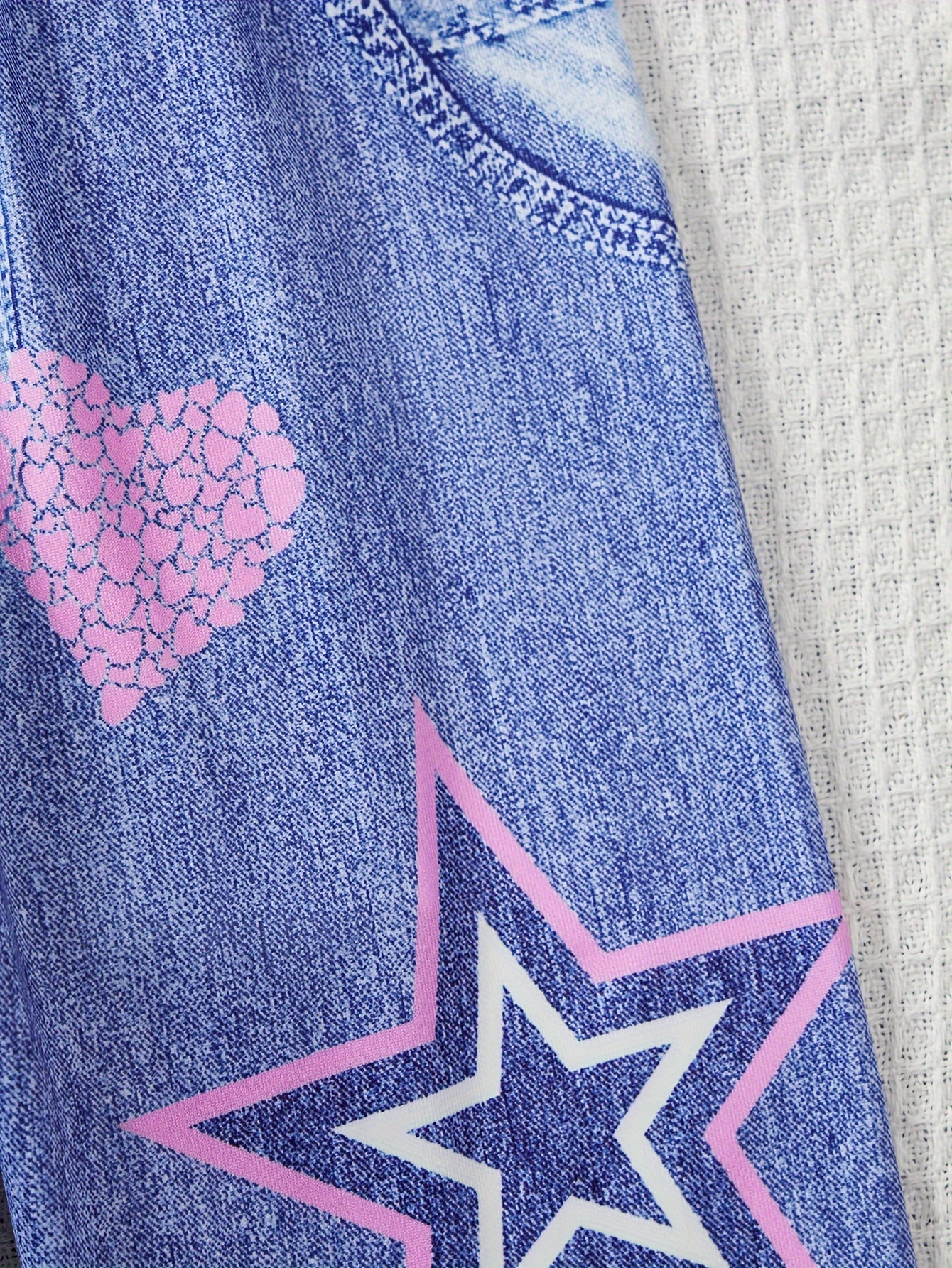 Girls Leggings All Season 3-Piece Stretch Comfort Ages 3-10 - 图片 3