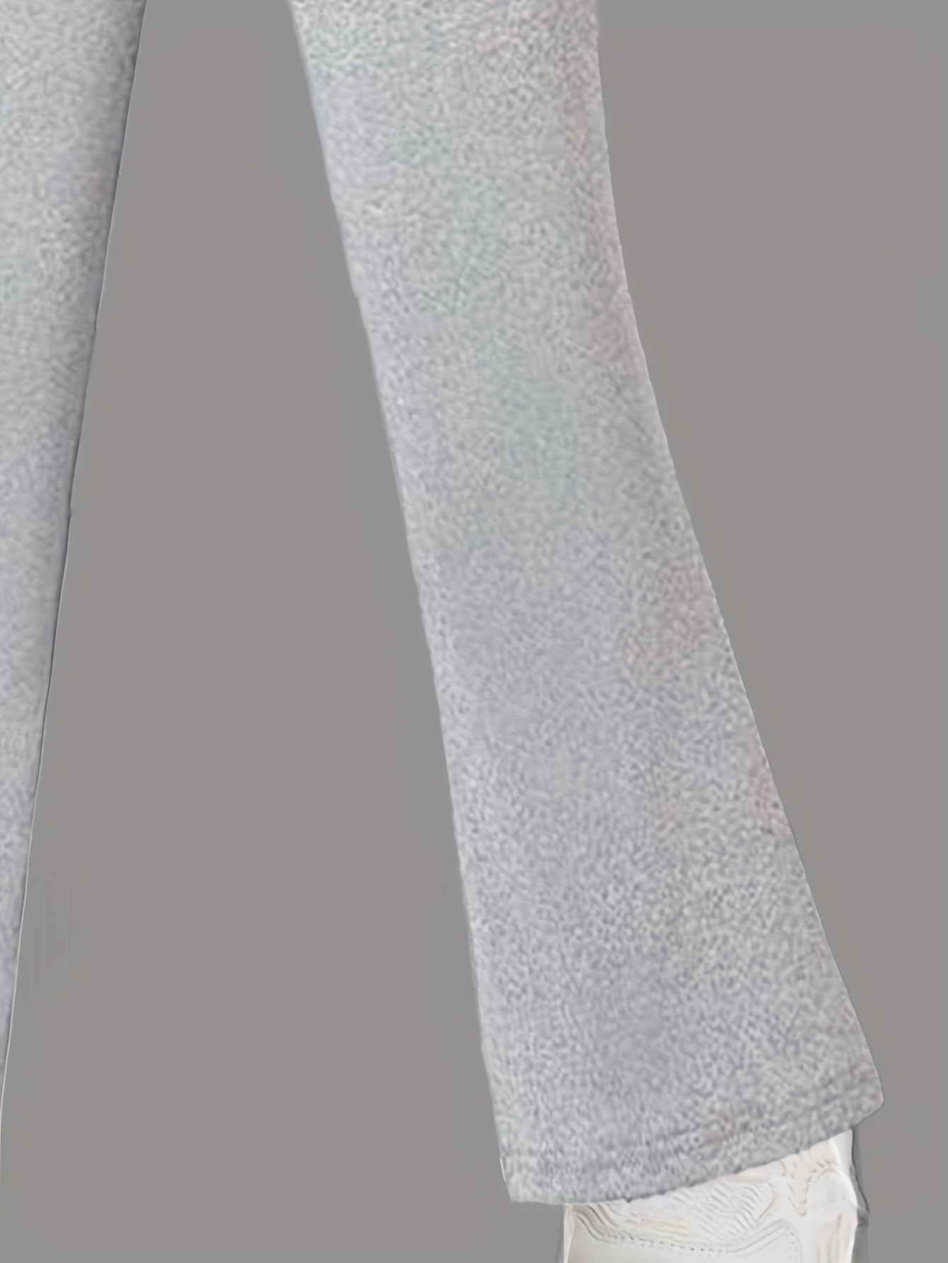 Girls Flare Pants All Season Letter Print Solid Stretch Ages 3+ - 图片 8