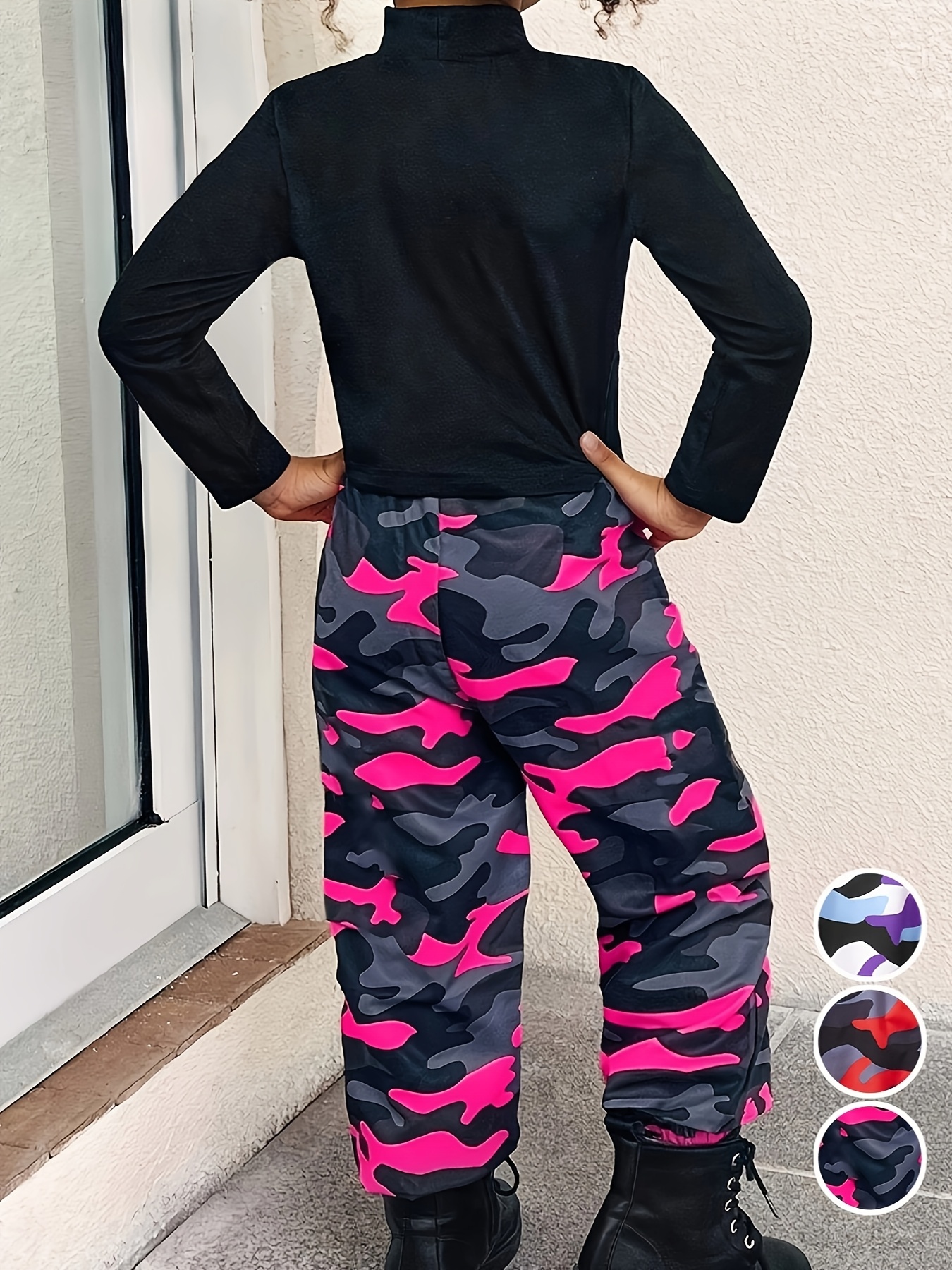 Girls Outfit Set Spring Fall 2-Piece Stretch Comfort Ages 3+ - 图片 15