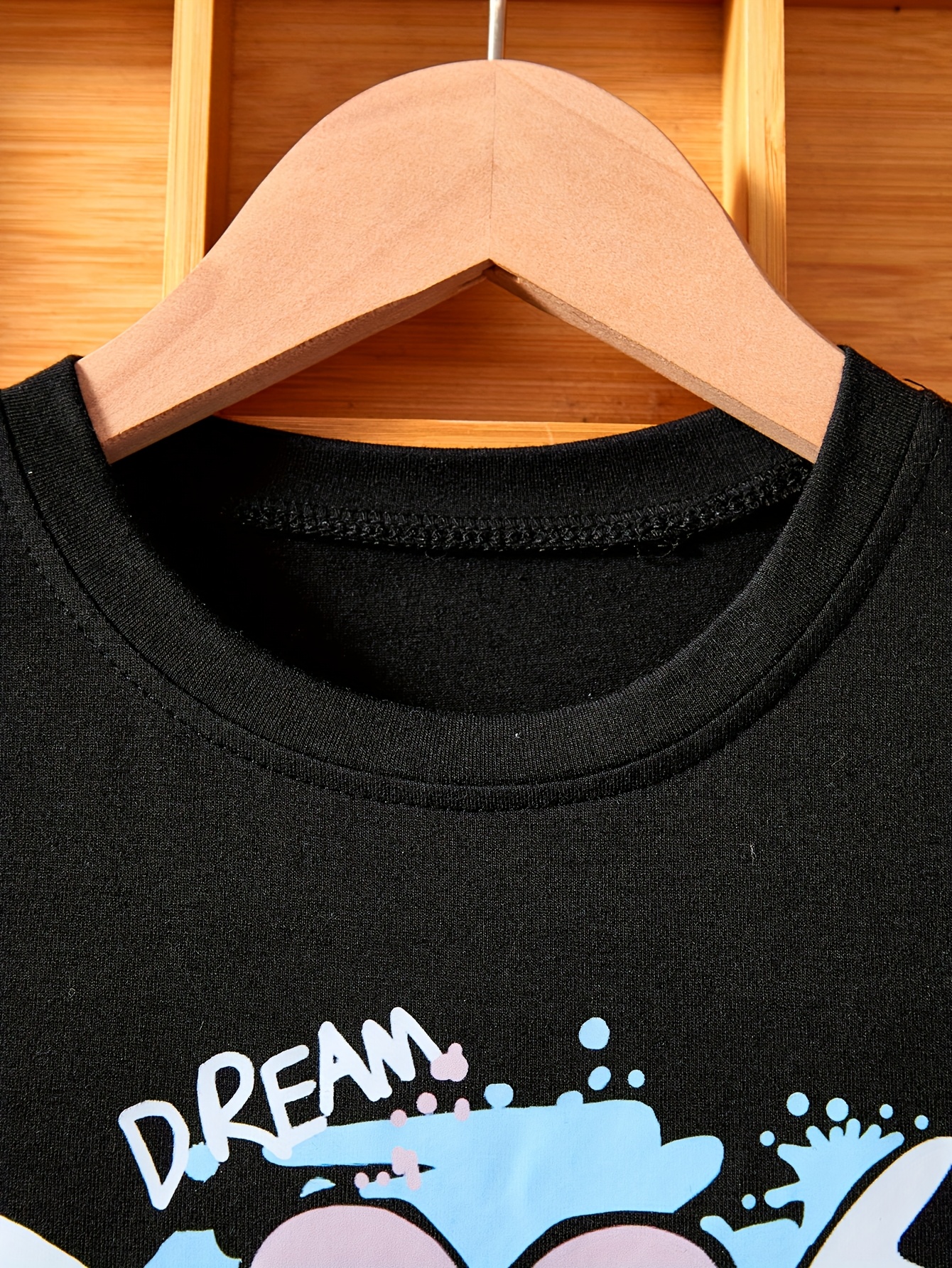 Girls T-Shirt Set Summer 2-Piece Graphic Stretch Comfort Teen Girls - 图片 3