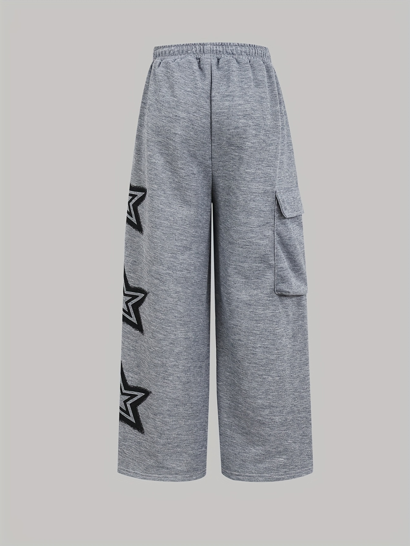 Girls Y2K Streetwear Cargo Pants Graphic Print Fall Winter Easy Care - 图片 3