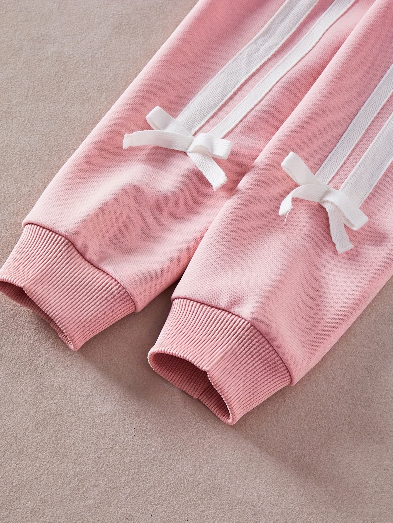 Girls Sweatshirt Pants 2-Piece Set Graphic Fall Winter Easy Care - 图片 4