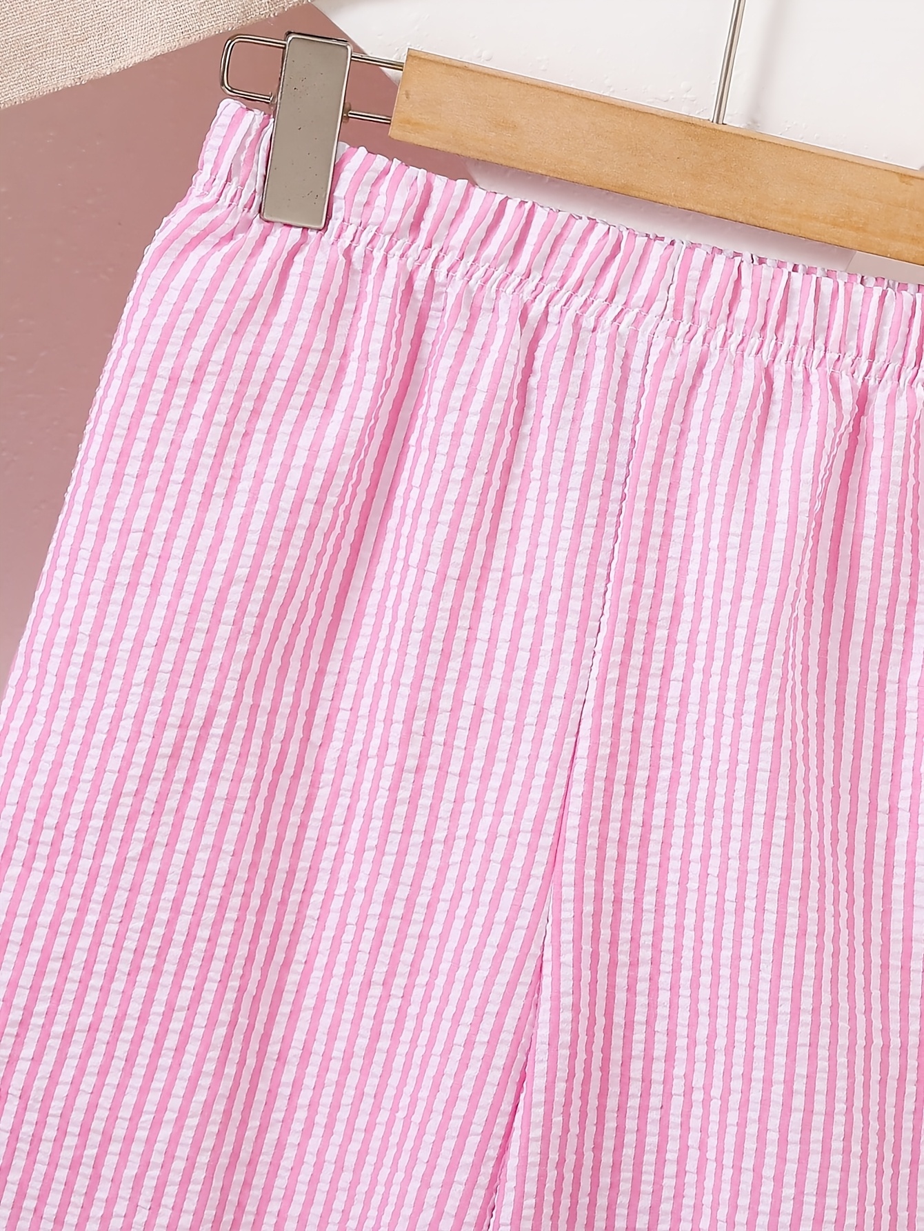 Teen Girls Pants 2-Piece Set Graphic Spring Summer Easy Care - 图片 6