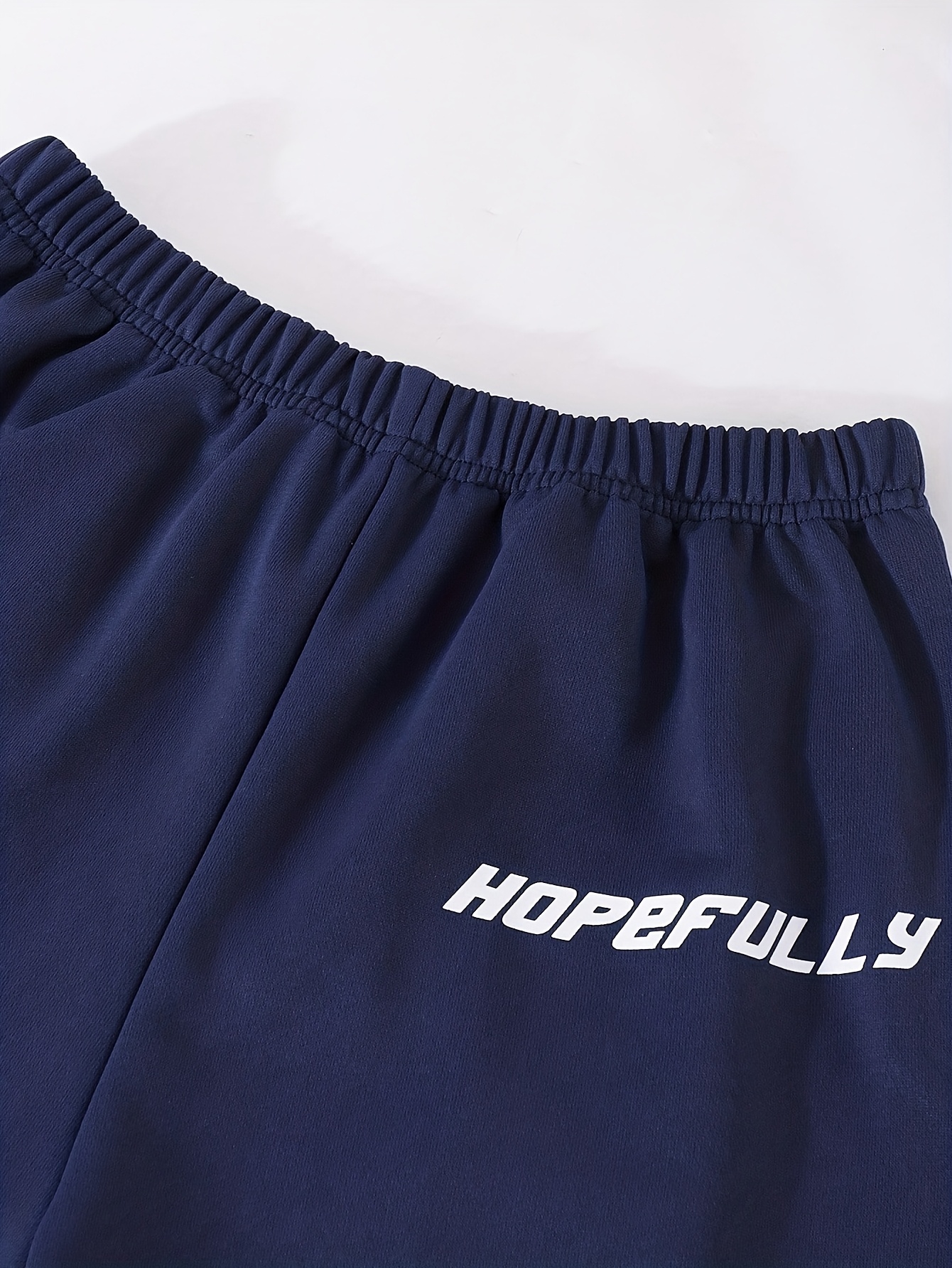 Teen Girls Sweatshirt Wide Leg Pants 2-Piece Set Letter Print Fall Winter - 图片 5