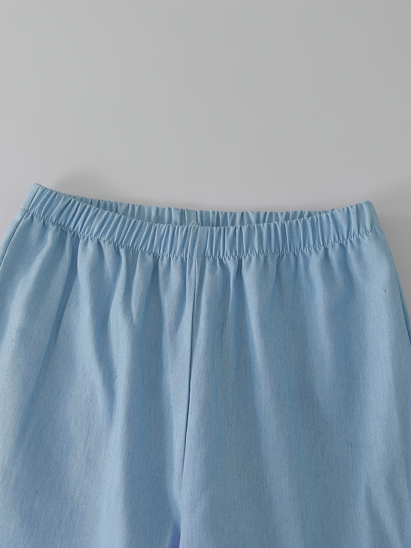 Teen Girls Jeans 2-Piece Set Solid All Season Stretch - 图片 5
