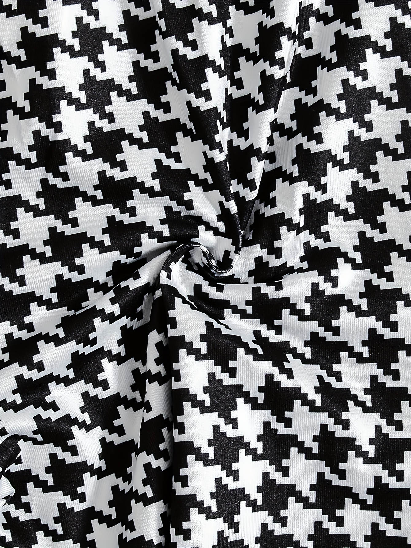Girls Houndstooth Leggings Fall - 图片 4