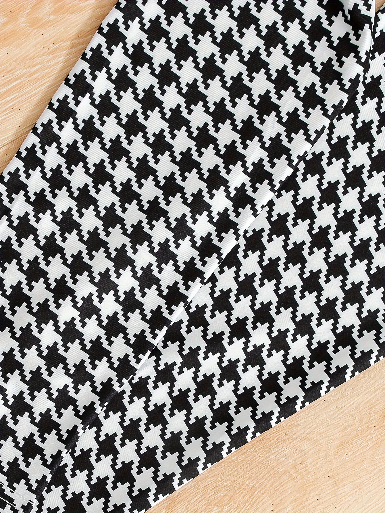 Girls Houndstooth Leggings Fall - 图片 5