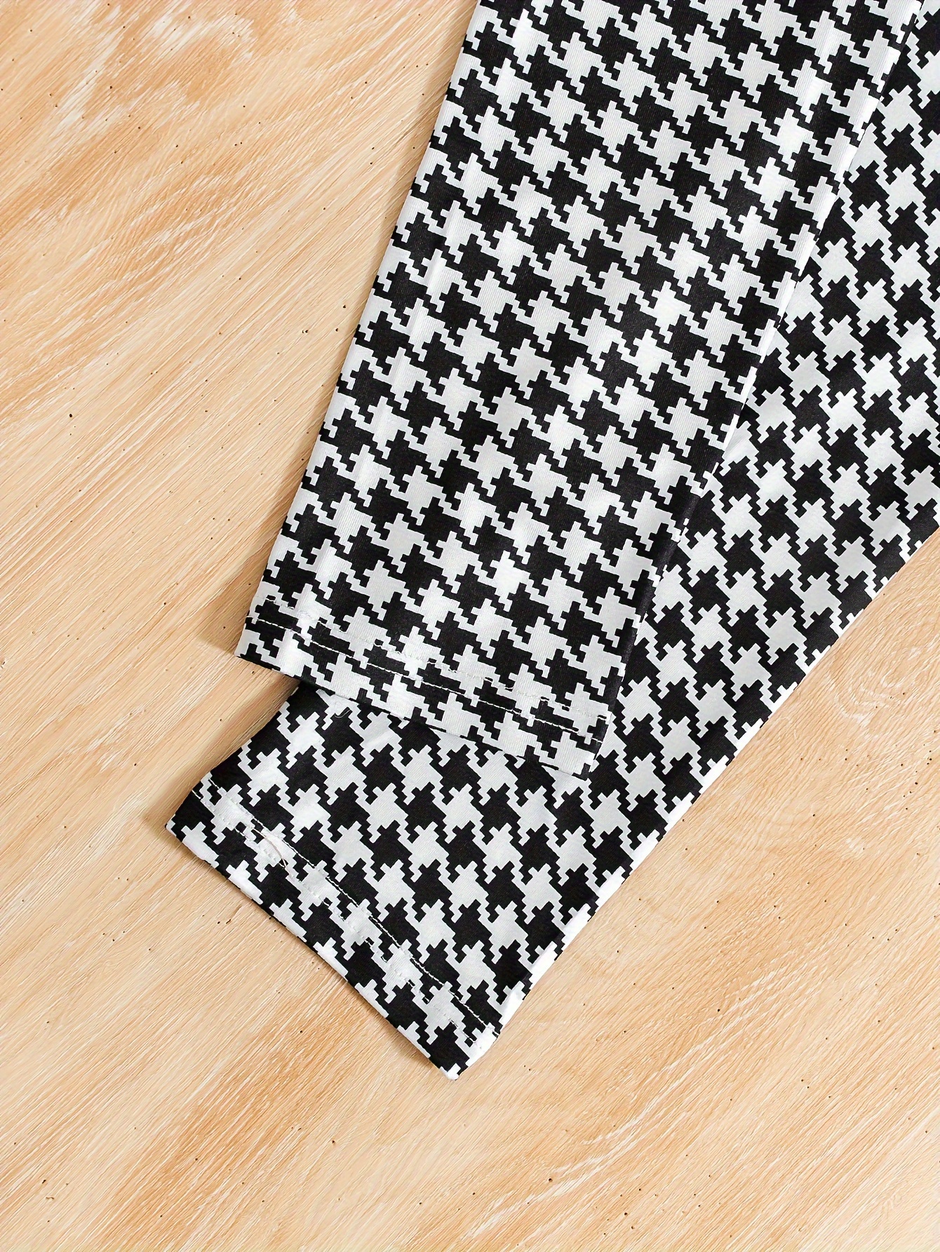Girls Houndstooth Leggings Fall - 图片 6