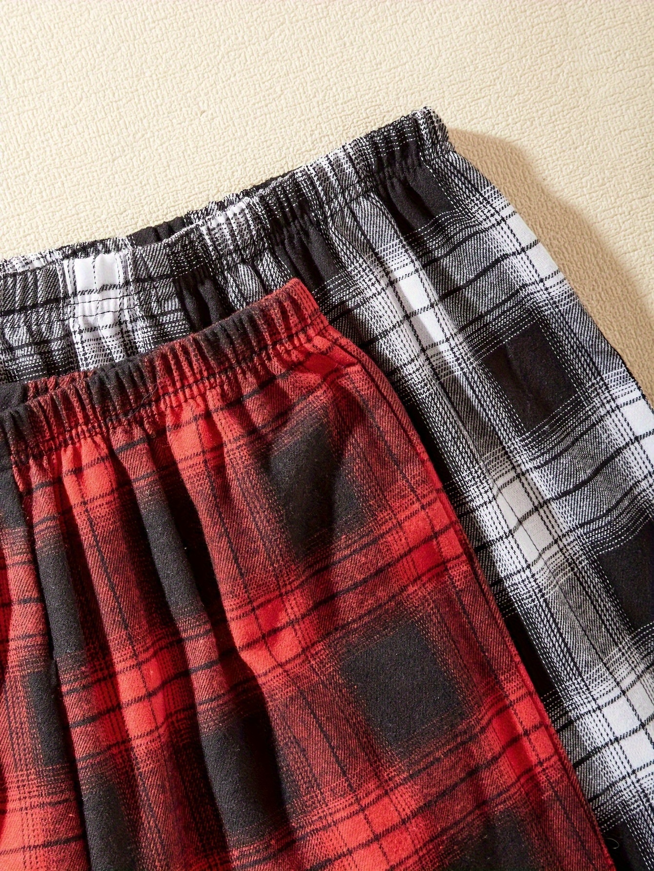 Girls Plaid Christmas Plaid Pants Fall Winter - 图片 3