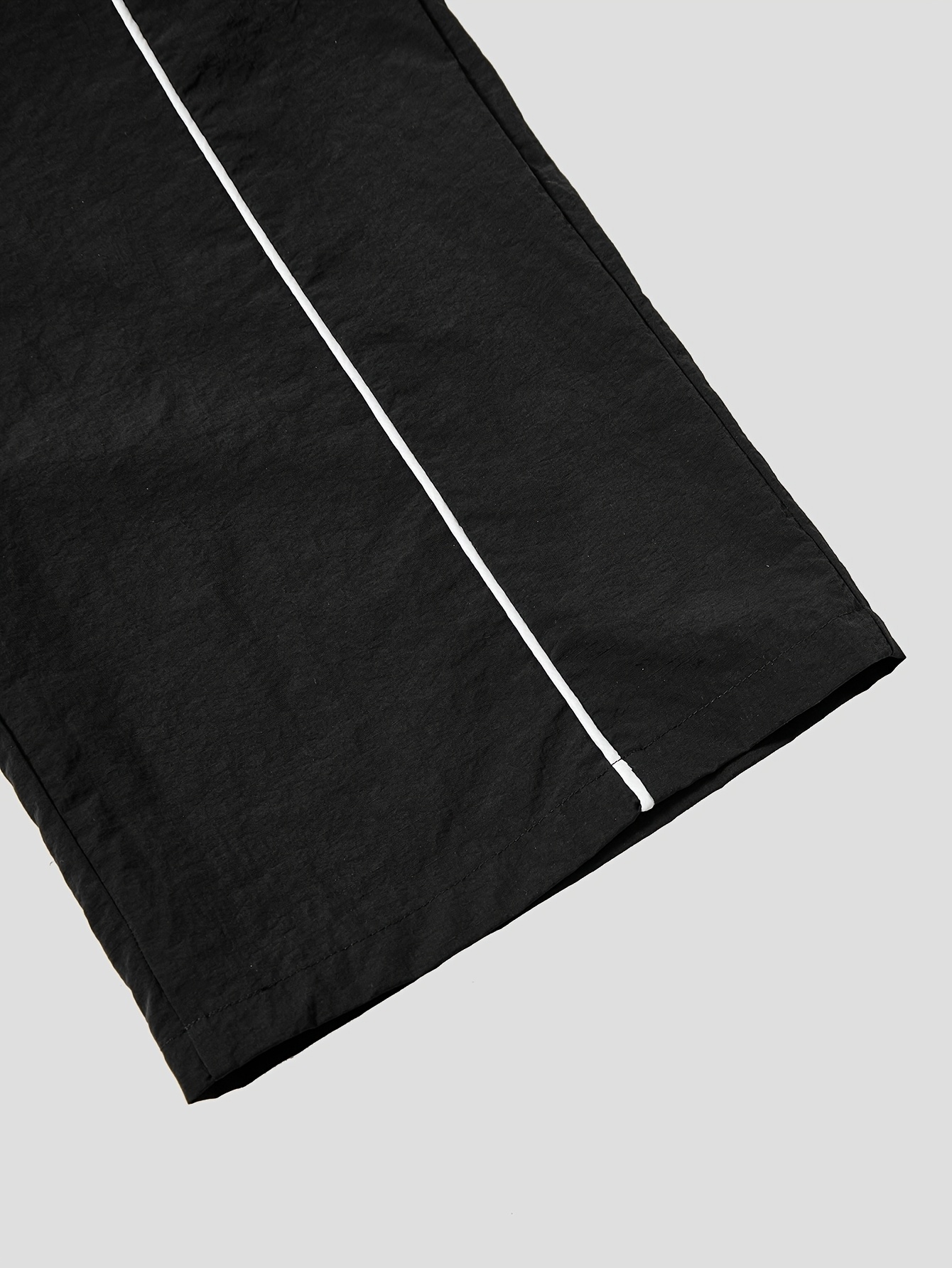 Girls Star Patch Side Stripe Wide Leg Pants All Season - 图片 5
