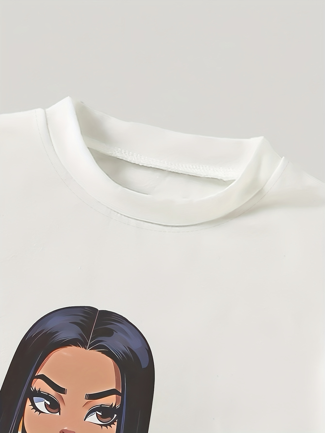 Girls Y2K Graphic T-Shirt Cargo Pants 2-Piece Set Summer - 图片 6