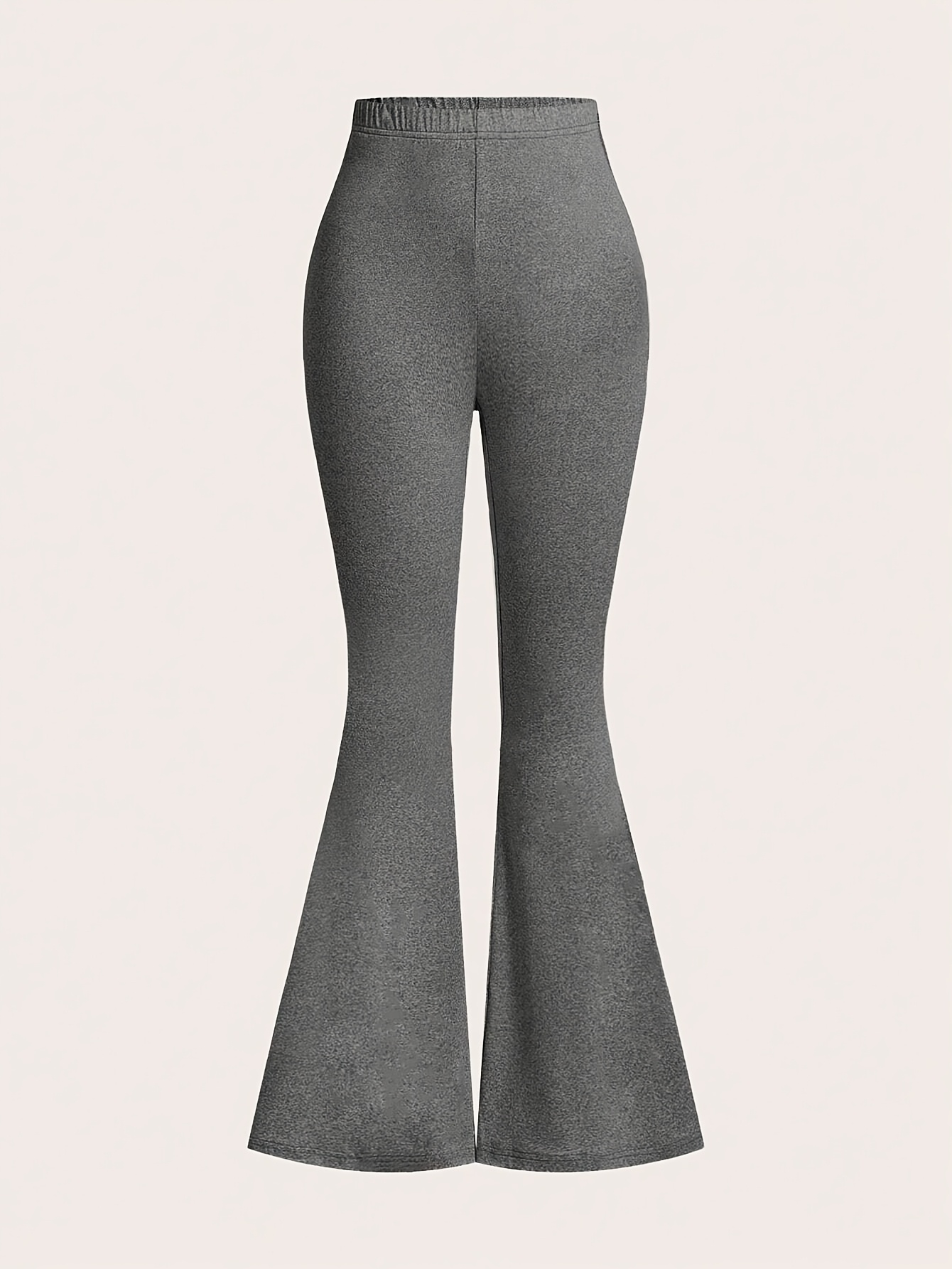 Girls Solid Flare Pants All Season - 图片 13