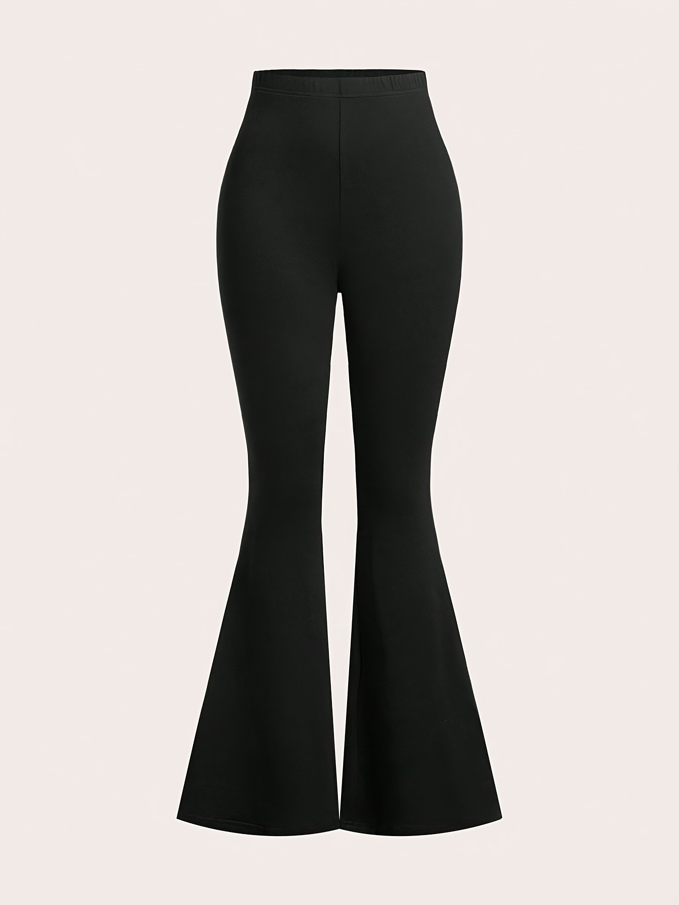 Girls Solid Flare Pants All Season - 图片 5