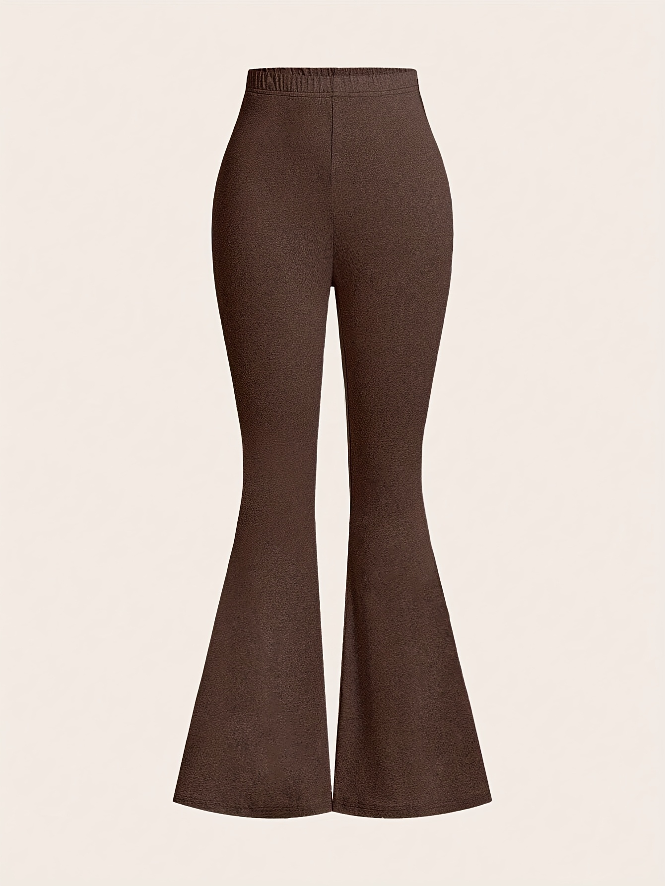 Girls Solid Flare Pants All Season - 图片 6