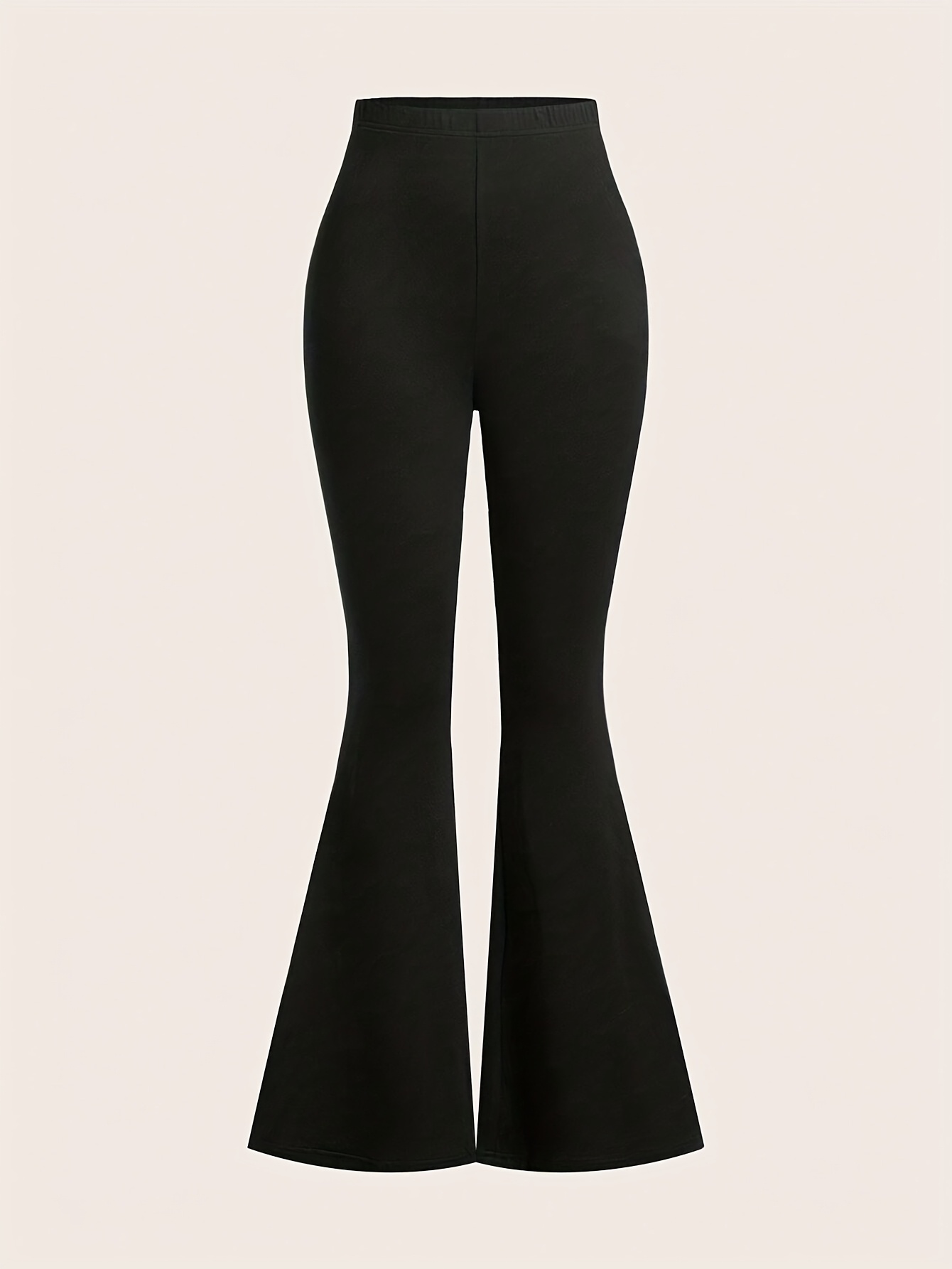 Girls Solid Flare Pants All Season - 图片 15