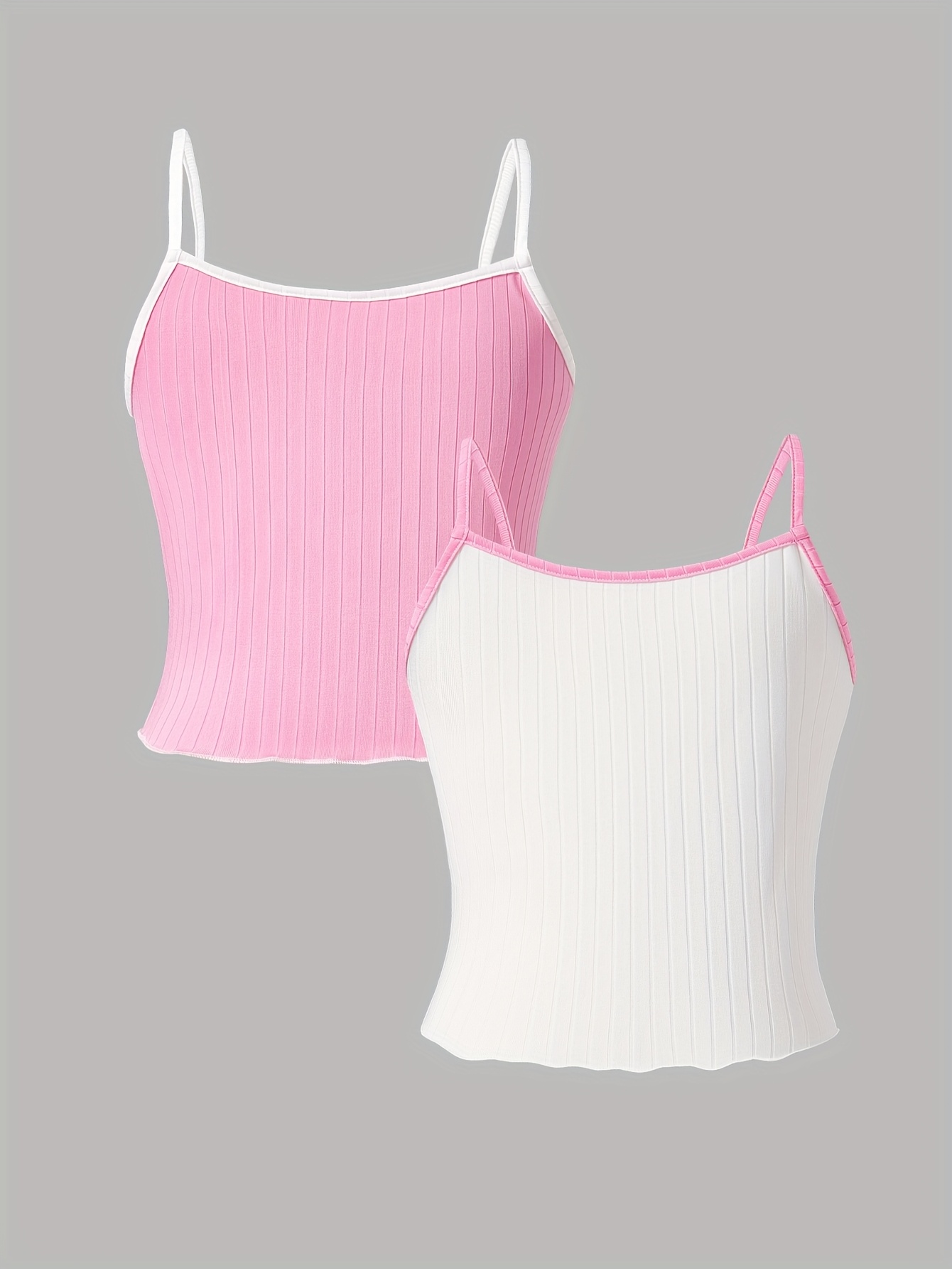Girls Spider Embroidery Cami Tops Summer - 图片 12