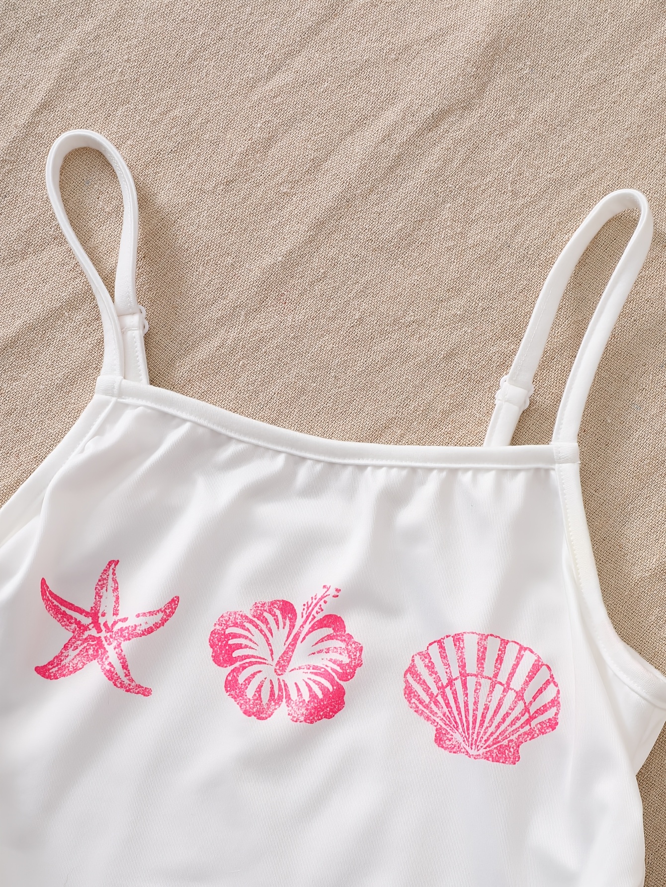 Girls Floral Boho Cami Tops Summer - 图片 4