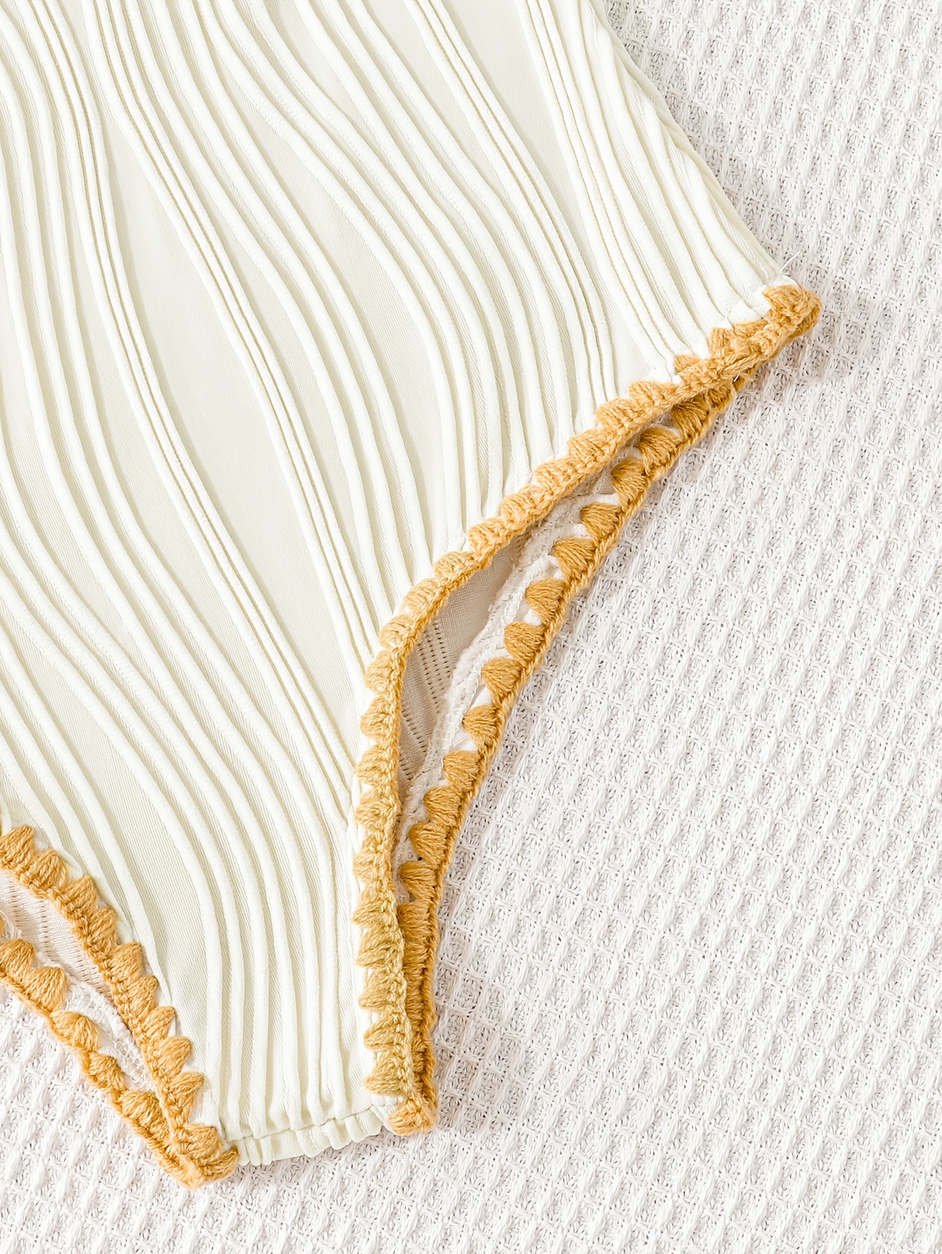 Girls Boho Shell Detail Swimsuit Summer - 图片 4