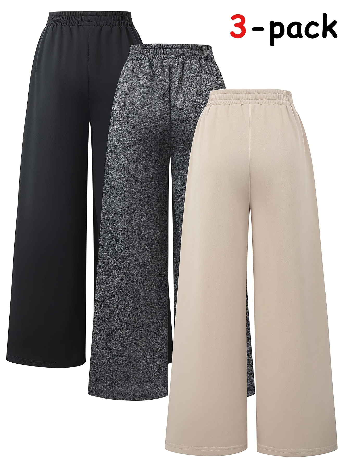 Girls Letter Print Streetwear Sweatpants Spring Summer - 图片 2