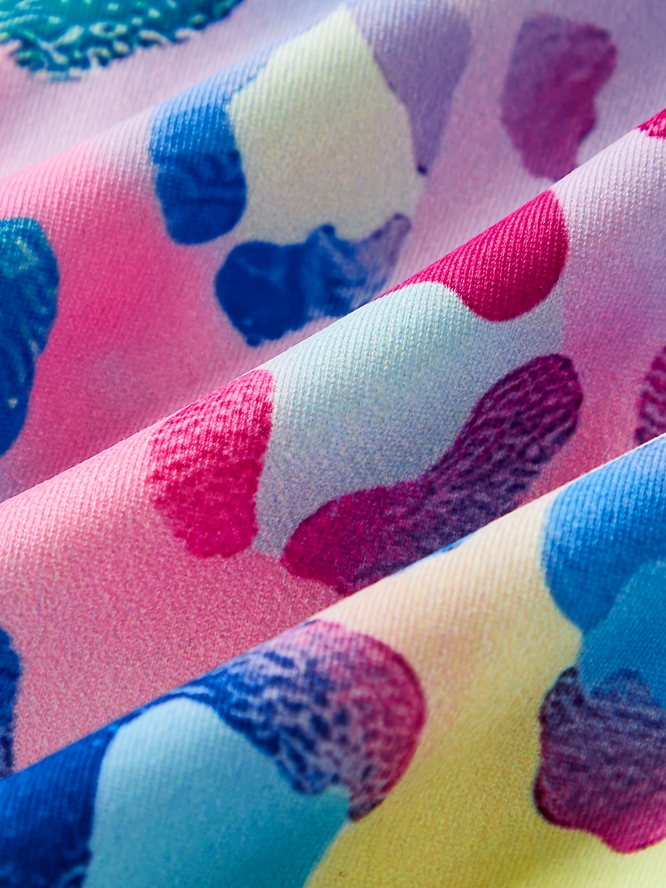 Girls Colorful Polka Dot Stretch Sport Skort - 图片 5