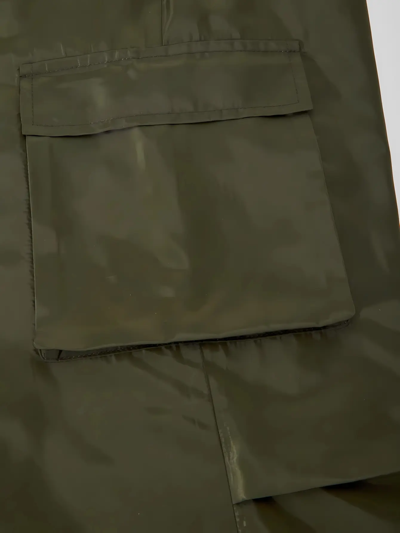 Girls V-Neck Number Tee and Cargo Pants Set gallery view