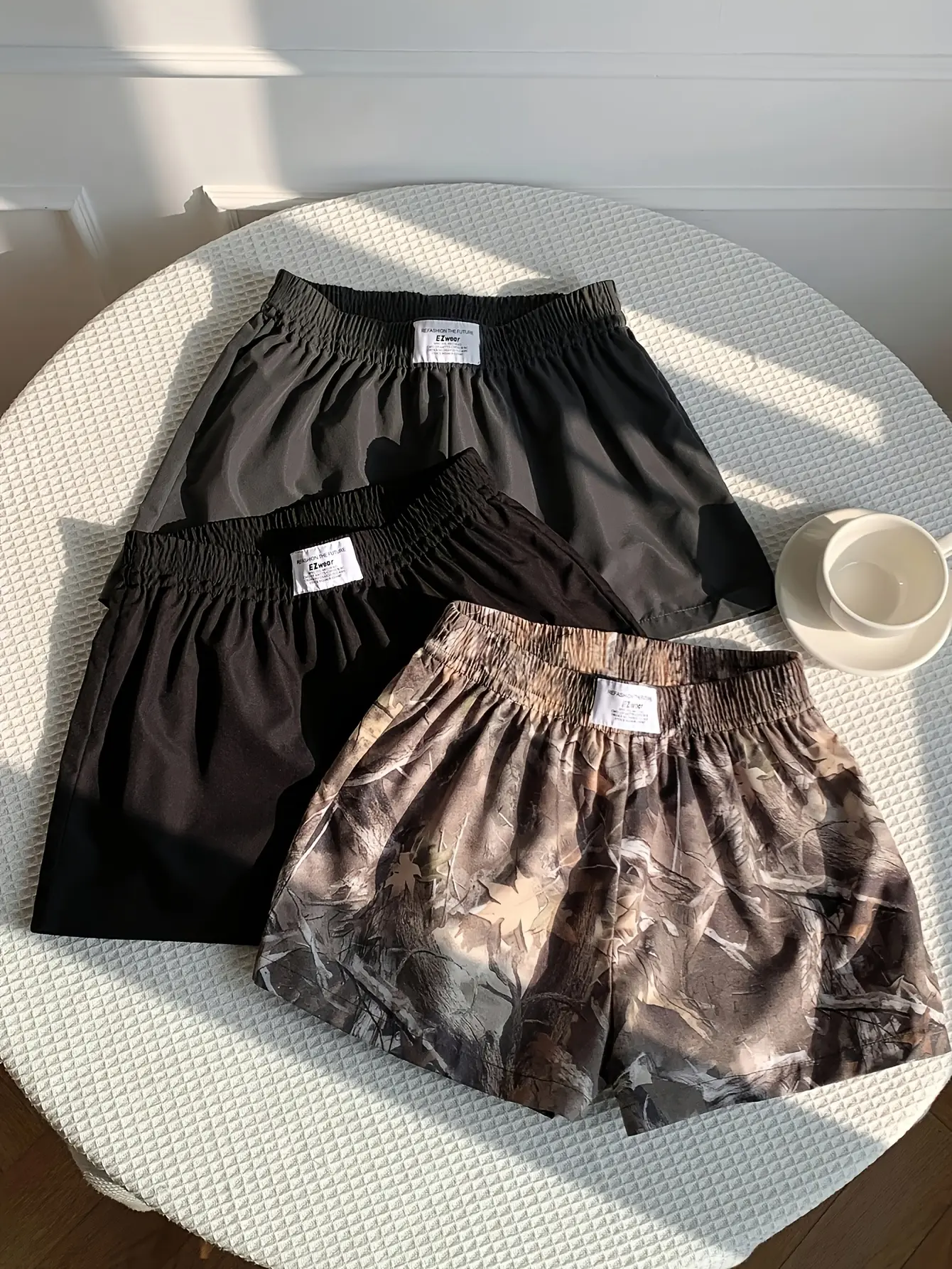 Women’s 3-Pack High Waist A-Line Quick-Dry Shorts gallery view