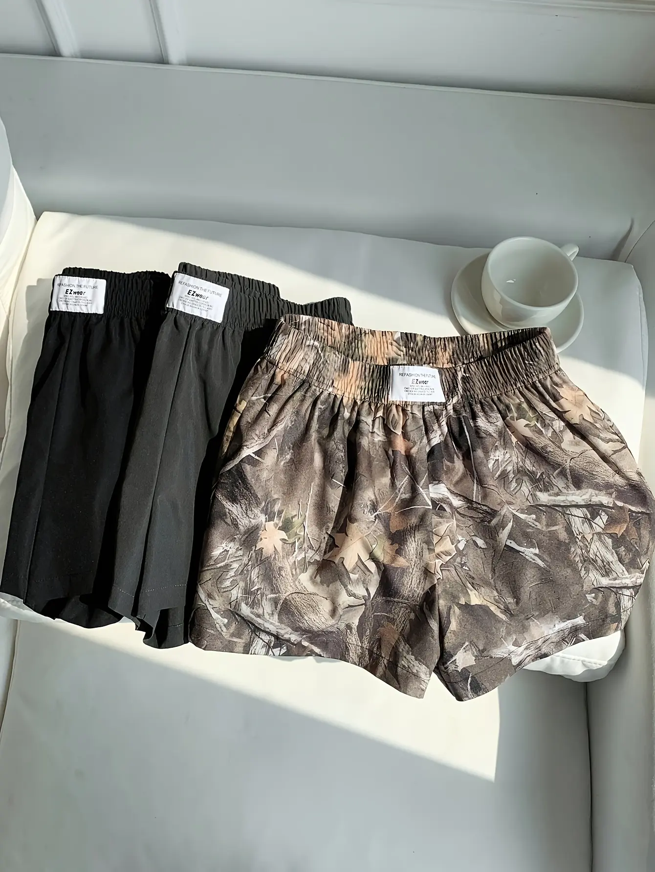 Women’s 3-Pack High Waist A-Line Quick-Dry Shorts gallery view