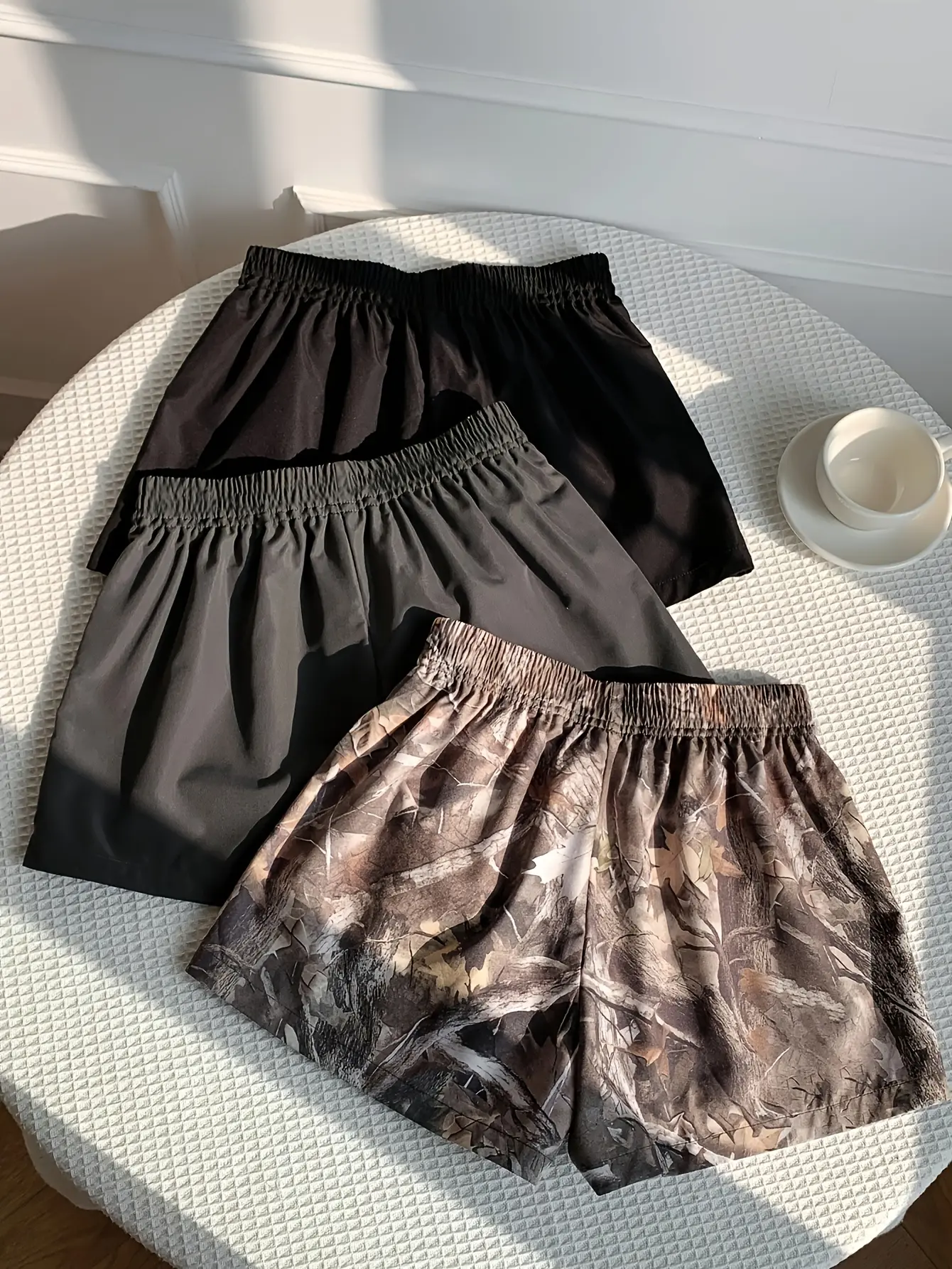 Women’s 3-Pack High Waist A-Line Quick-Dry Shorts gallery view