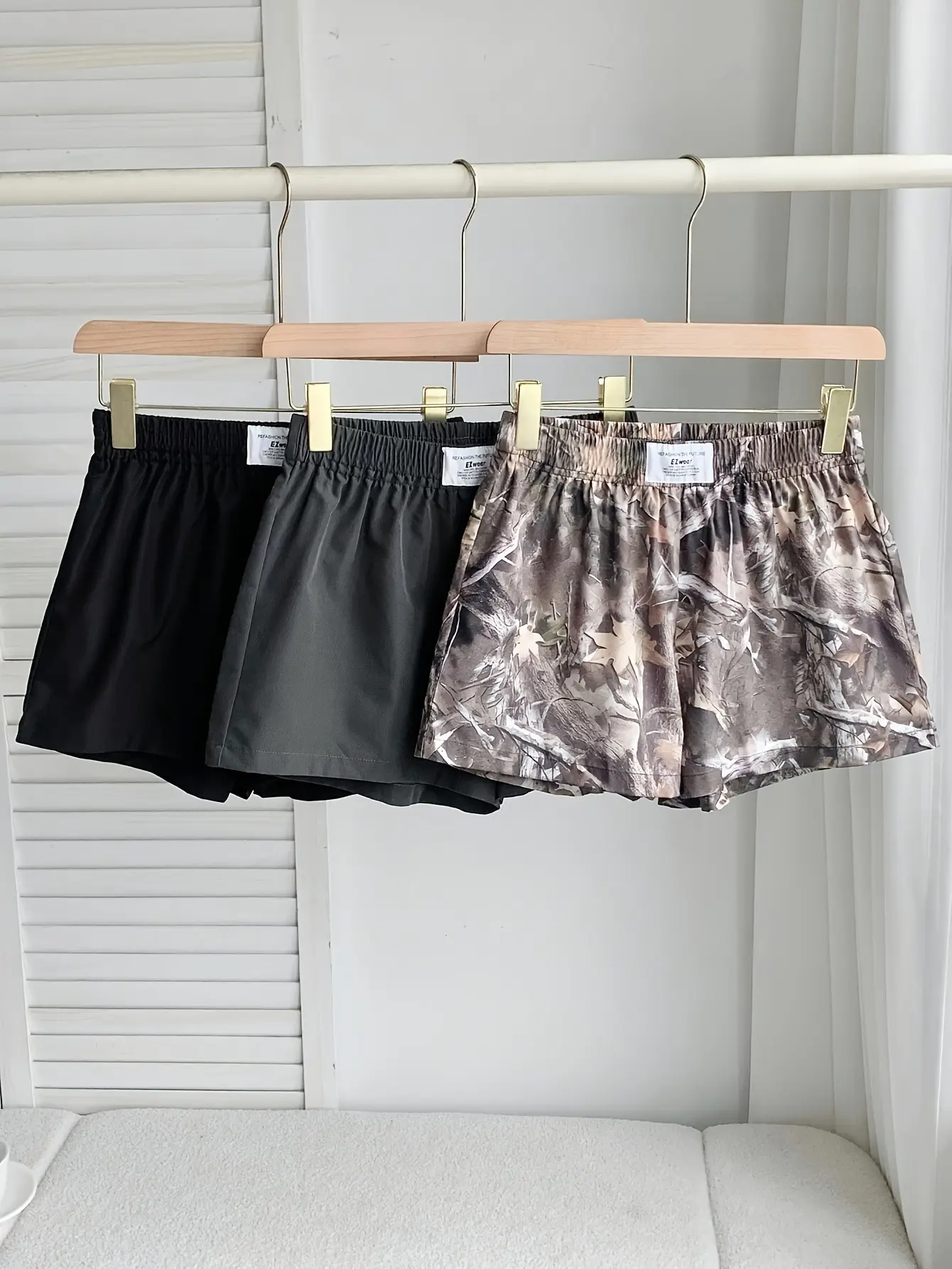 Women’s 3-Pack High Waist A-Line Quick-Dry Shorts gallery view