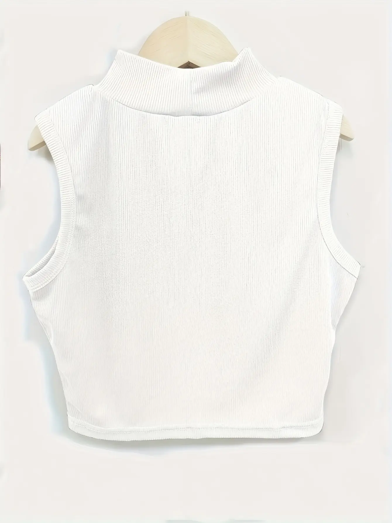 Women’s Three-Pack Mock Neck Sleeveless Tops gallery view