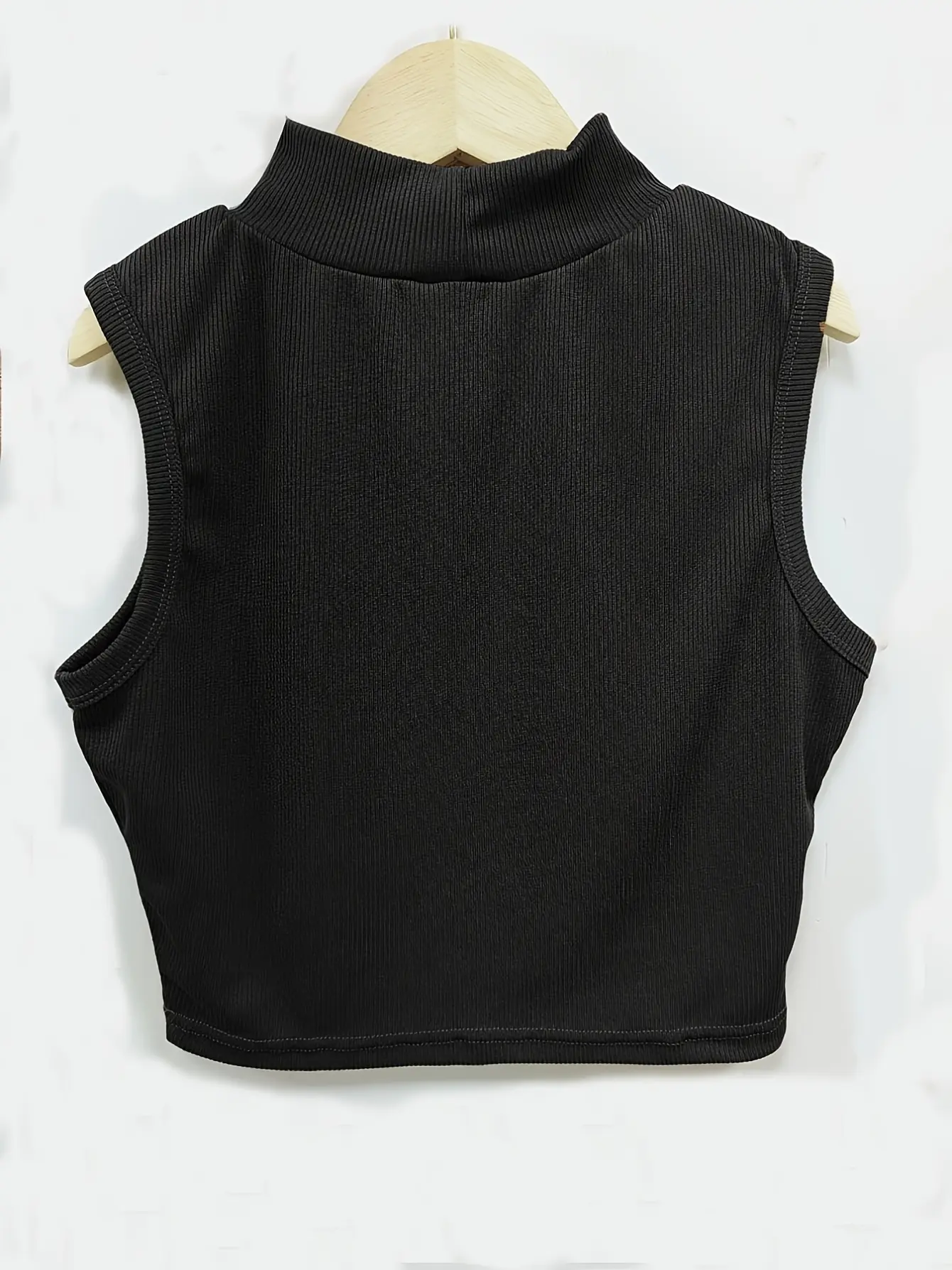 Women’s Three-Pack Mock Neck Sleeveless Tops gallery view