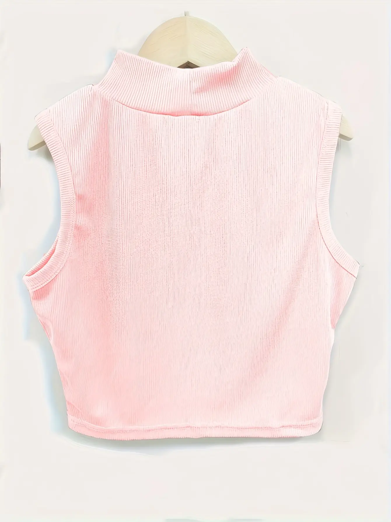 Women’s Three-Pack Mock Neck Sleeveless Tops gallery view