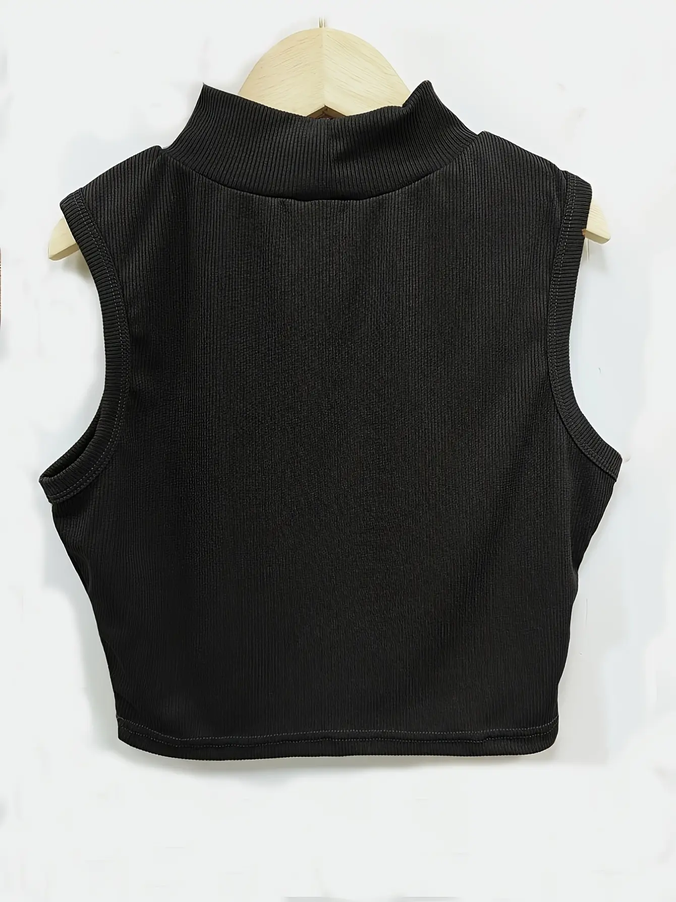 Women’s Three-Pack Mock Neck Sleeveless Tops gallery view