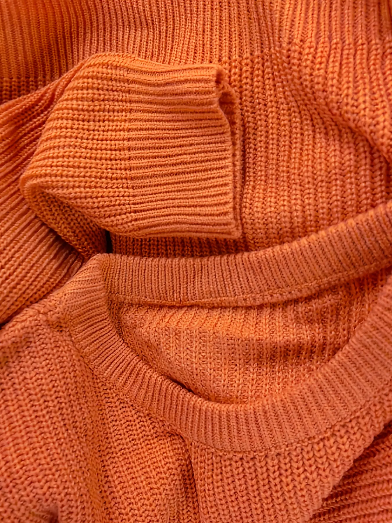 Women’s Orange Hello Pumpkin Holiday Knit Sweater gallery view