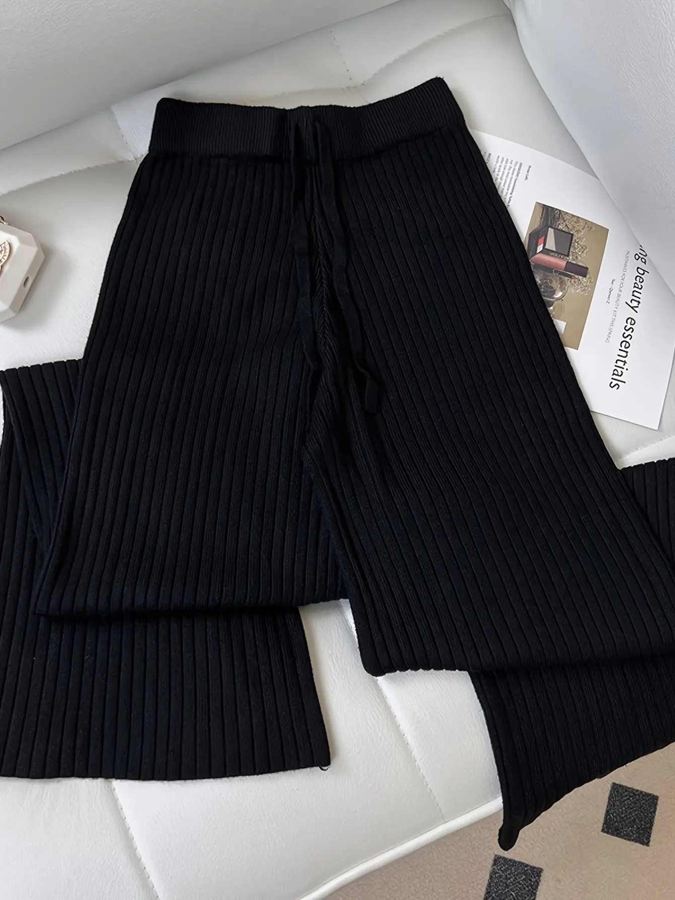 Women’s Three-Pack Knit Drawstring Pants gallery view