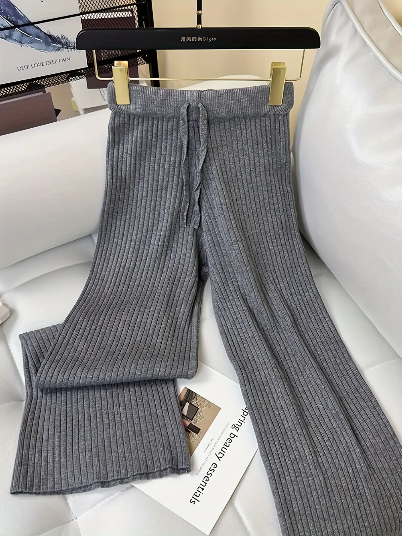 Women’s Three-Pack Knit Drawstring Pants gallery view