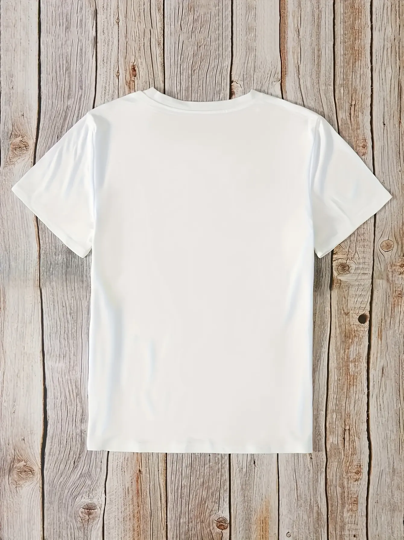Women’s White Bow Applique Crew Neck T-Shirt gallery view