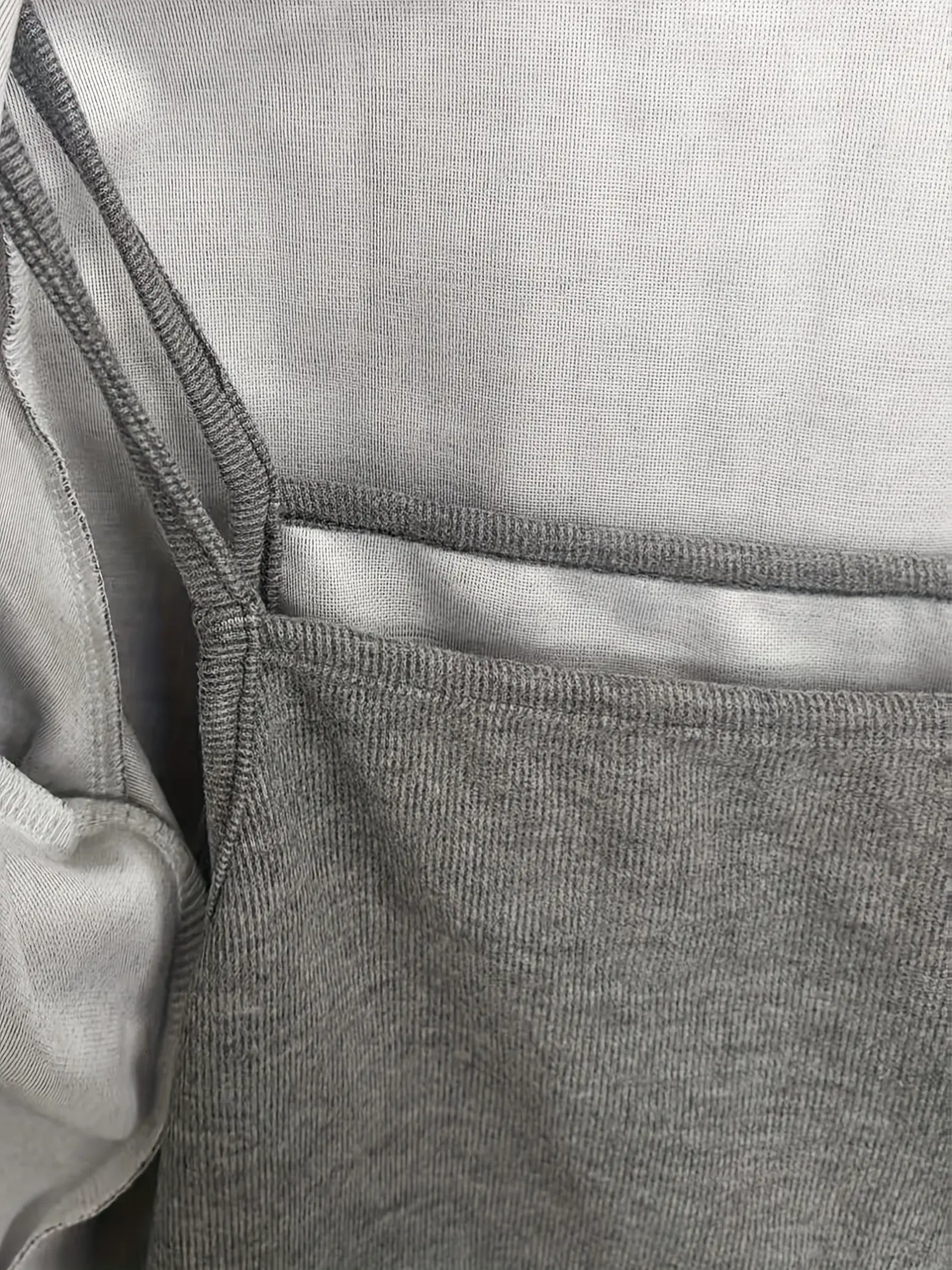 Women’s Dark Grey Slip Dress and Button Cardigan Set gallery view