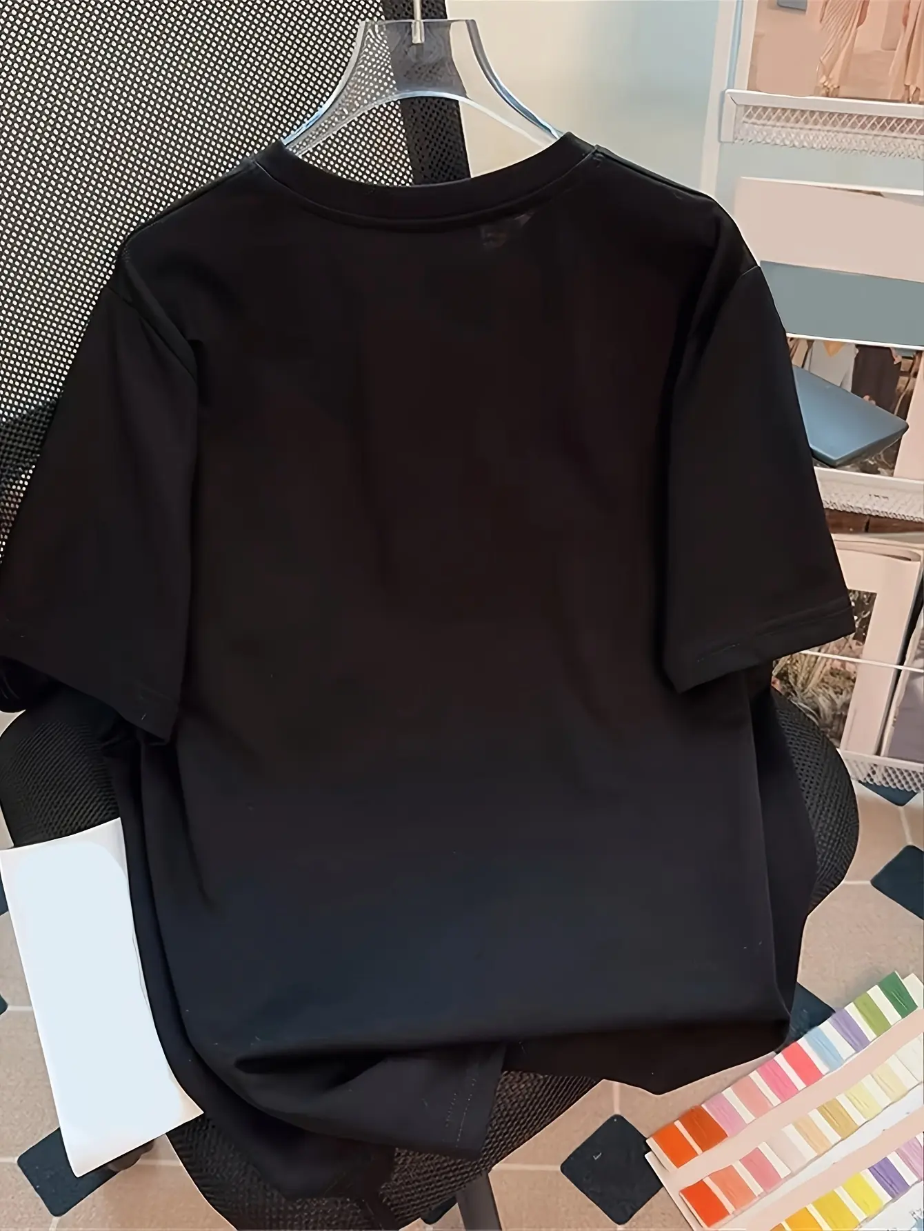 Women’s Sequin Bow Short-Sleeve T-Shirt gallery view